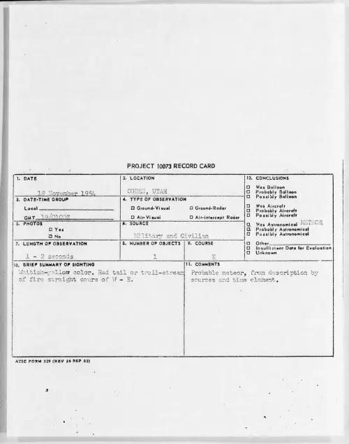 First page of 1954.11 - 6960046 - OGDEN, UTAH