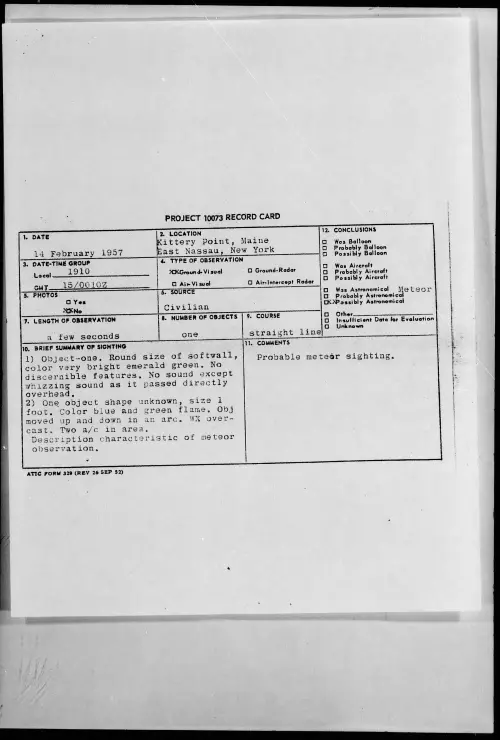 First page of 1957.02 - 6786812 - Kittery Point, Maine East Nassau, New York