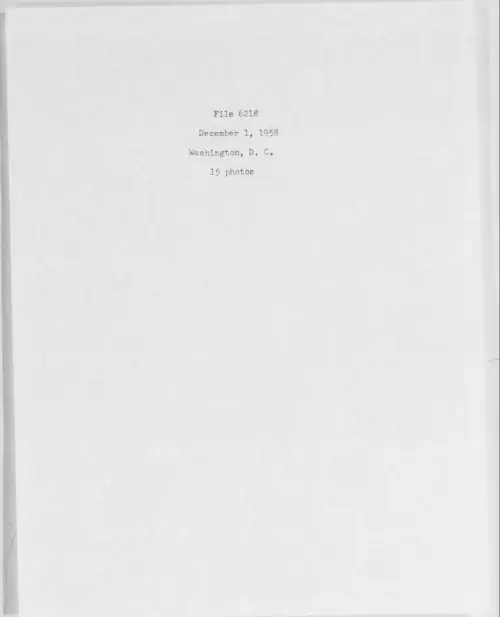 First page of 1958.12 - 6975270 - Washington, D.C. (#6218)