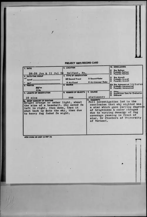 First page of 1958.06 - 8849222 - Belfast, Me