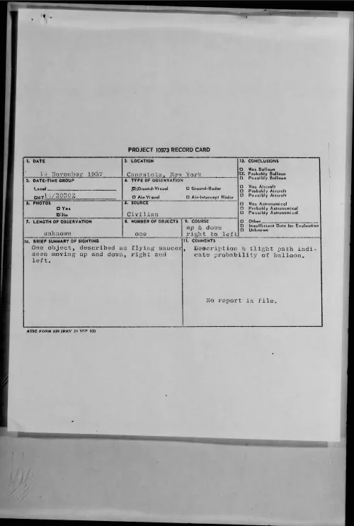 First page of 1957.11 - 6783099 - Canastota, New York