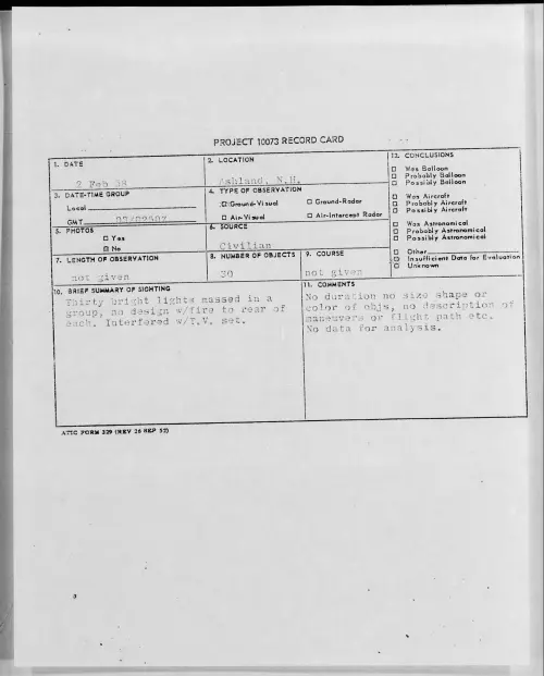 First page of 1958.02 - 6960220 - Ashland, N.H