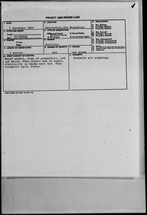 First page of 1957.11 - 6781444 - Manchester, New Hampshire