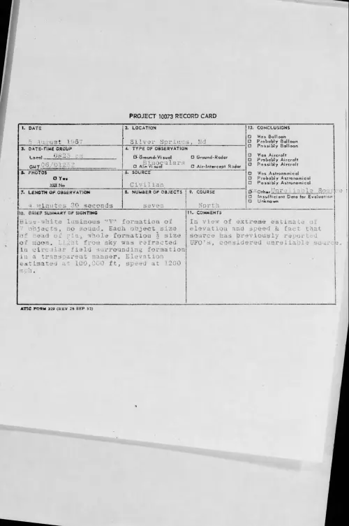 First page of 1957.08 - 6966299 - Silver Springs, Md