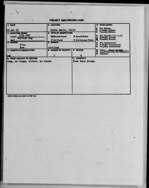 First page of 1955.07 - 6970315 - Santa Maria, Calif