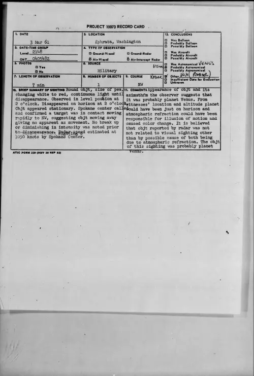 First page of 1961.03 - 8641370 - Ephrata, Washington
