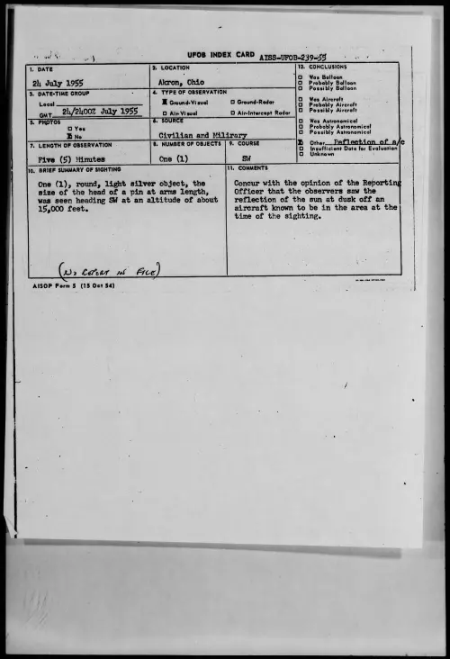 First page of 1955.07 - 6970510 - Akron, Ohio