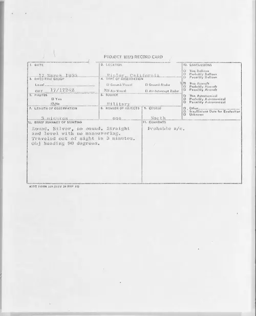 First page of 1955.03 - 6971216 - Ripley, California