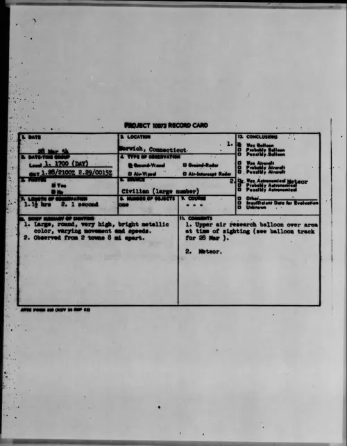 First page of 1954.03 - 6781009 - Norwich, Connecticut