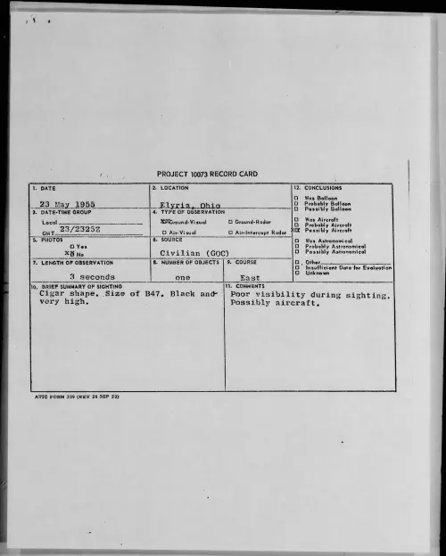 First page of 1955.05 - 6963332 - Elyria, Ohio