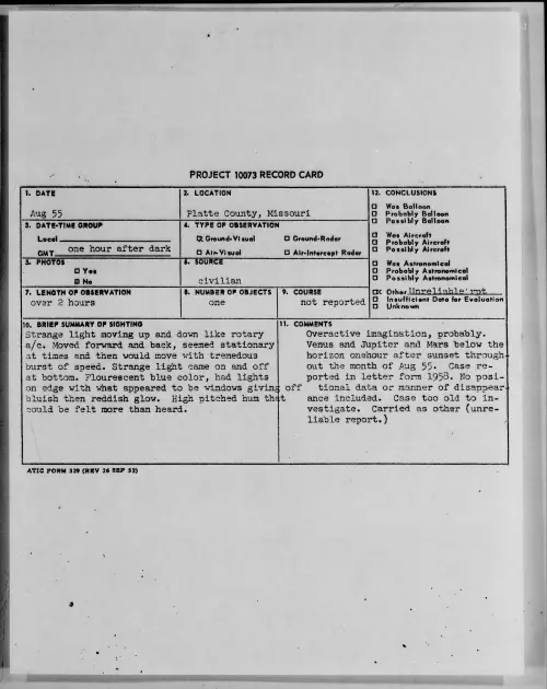 First page of 1955.08 - 6971190 - Platte County, Missouri