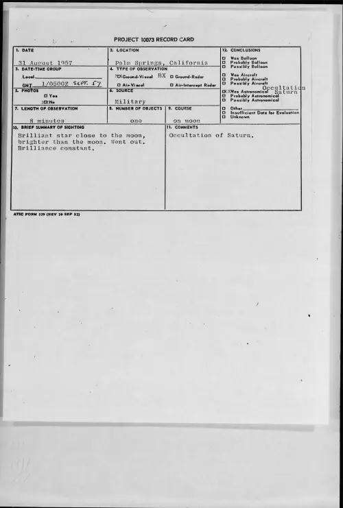 First page of 1957.08 - 6969711 - Palm Springs, California