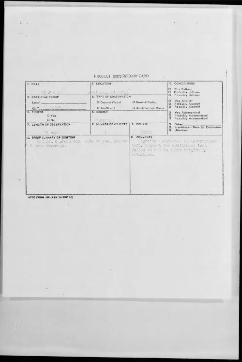 First page of 1959.06 - 8406537 - Lovinger, Missouri