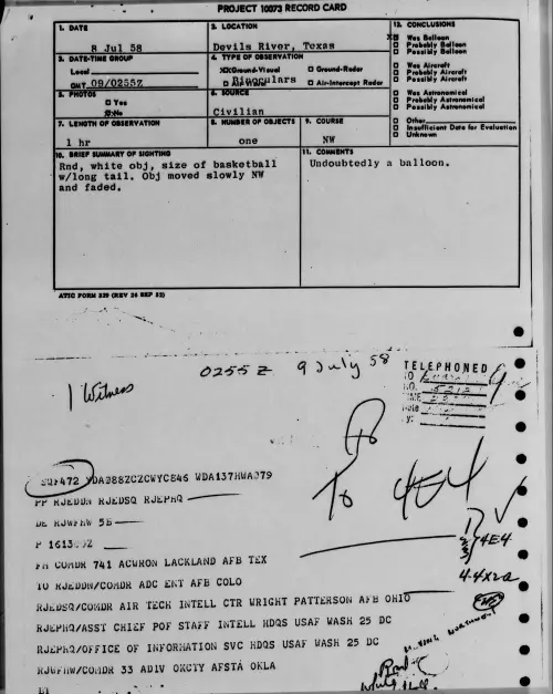 First page of 1958.07 - 8850241 - Devils River, Texas
