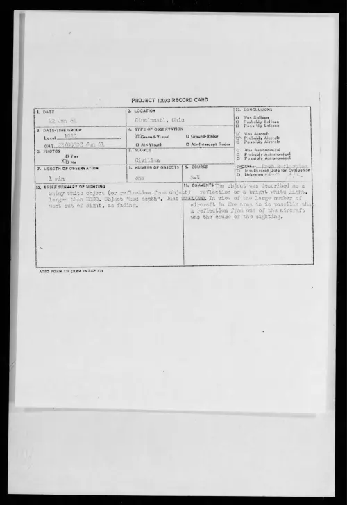 First page of 1961.06 - 8692759 - Cincinnati, Ohio