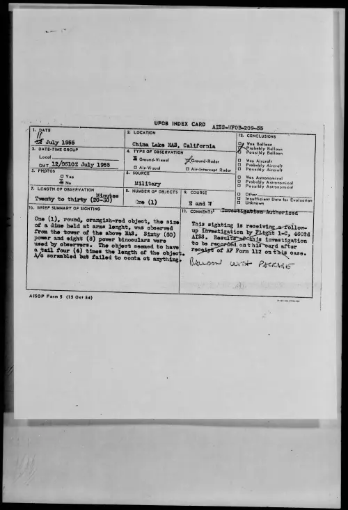 First page of 1955.07 - 6969258 - China Lake NAS, California