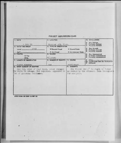 First page of 1959.10 - 6958991 - Keesler AFB, Miss