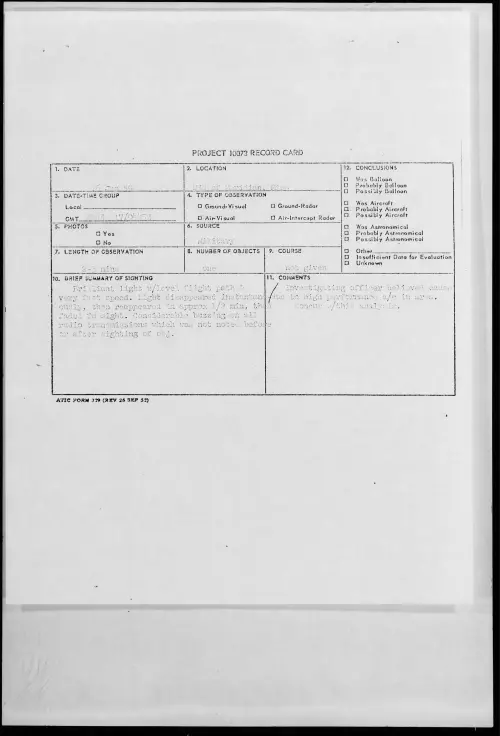 First page of 1959.06 - 8406729 - WSW of Meridian, Miss