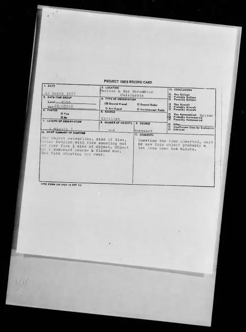 First page of 1957.03 - 6787860 - Fontana and San Bernadino California