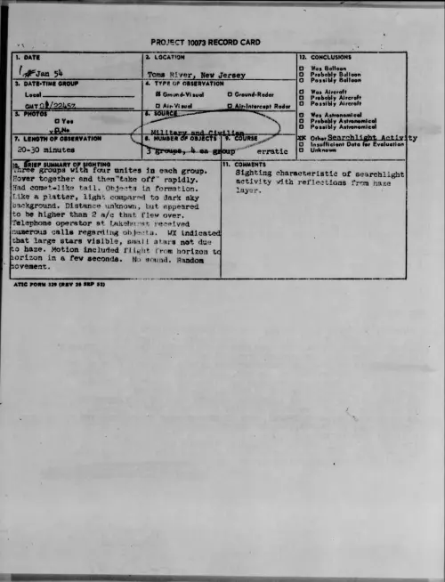 First page of 1954.01 - 6779353 - Toms River, New Jersey