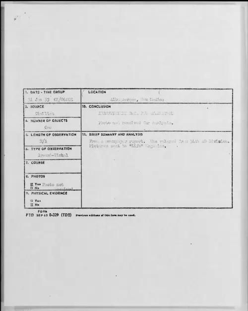 First page of 1953.01 - 9548953 - Albuquerque, New Mexico