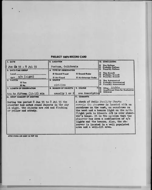 First page of 1955.06 - 6965312 - Fontana, California