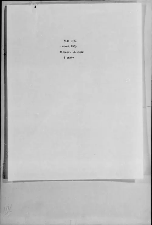 First page of 1955.xx - 7276574 - Chicago, Illinois (#3381)