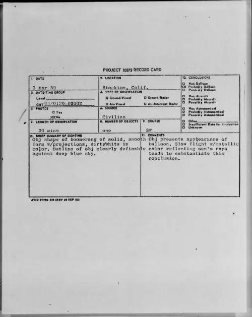 First page of 1959.03 - 9079514 - Stockton, Calif