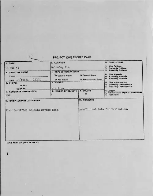 First page of 1955.07 - 6969729 - Orlando, Fla