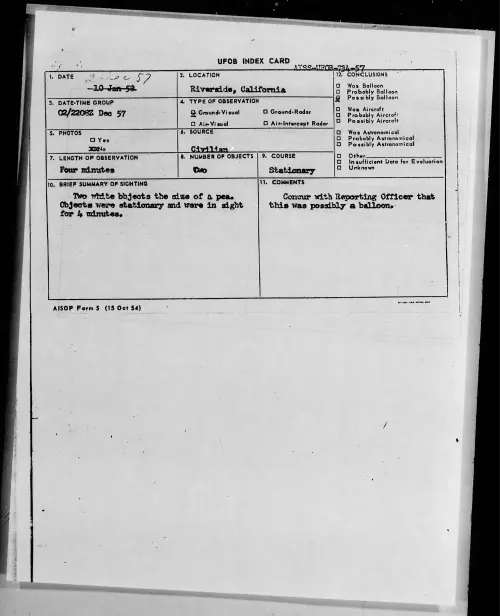 First page of 1957.12 - 6966617 - Riverside, California
