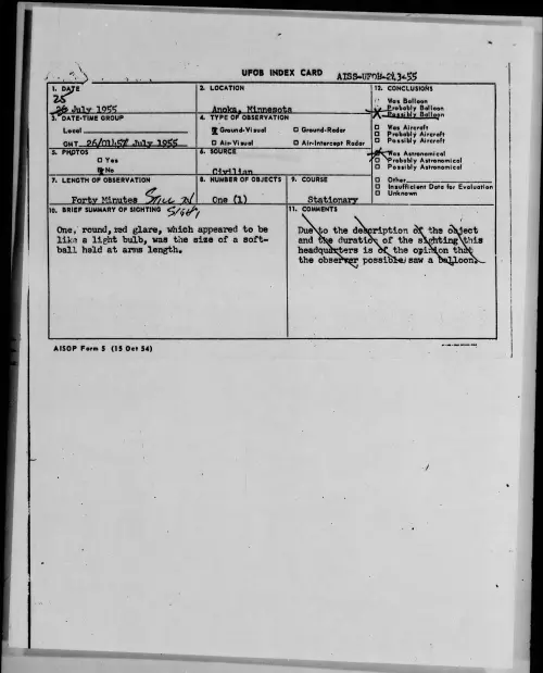 First page of 1955.07 - 6970622 - Anoka, Minnesota