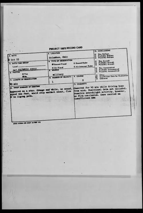 First page of 1955.10 - 7339563 - Columbus, Ohio