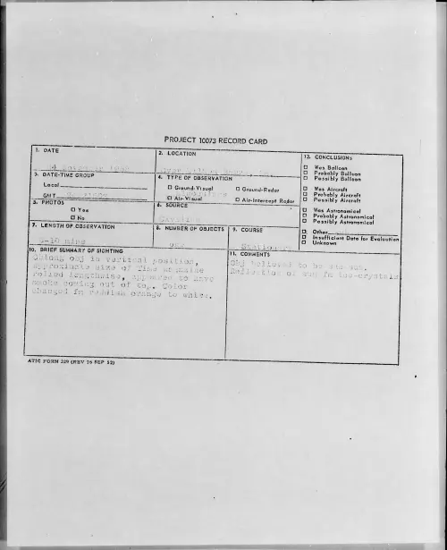 First page of 1958.11 - 7202911 - Over Wilkes Barre, Pa