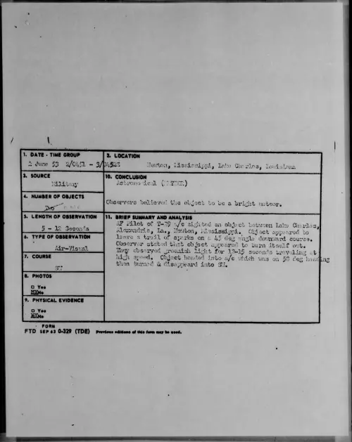 First page of 1953.06 - 6385137 - Newton, Mississippi, Lake Charles, Louisiana