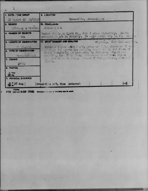 First page of 1953.08 - 6979600 - Greenville, Mississippix