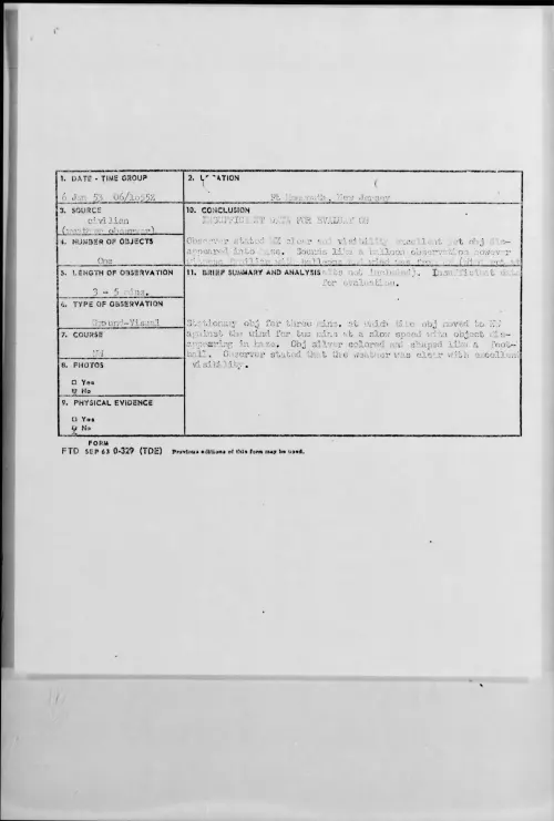 First page of 1953.01 - 9543681 - Ft Monmouth, New Jersey