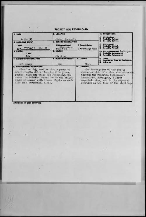 First page of 1959.01 - 9078752 - Omaha, Nebraska
