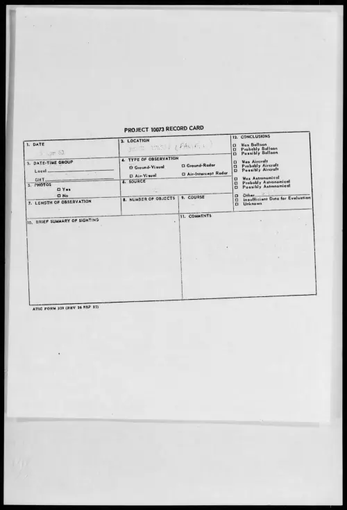 First page of 1961.04 - 8677535 - 3937N 17435W (PACIFIC)
