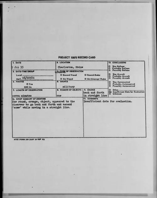 First page of 1955.07 - 6968348 - Charleston, Maine