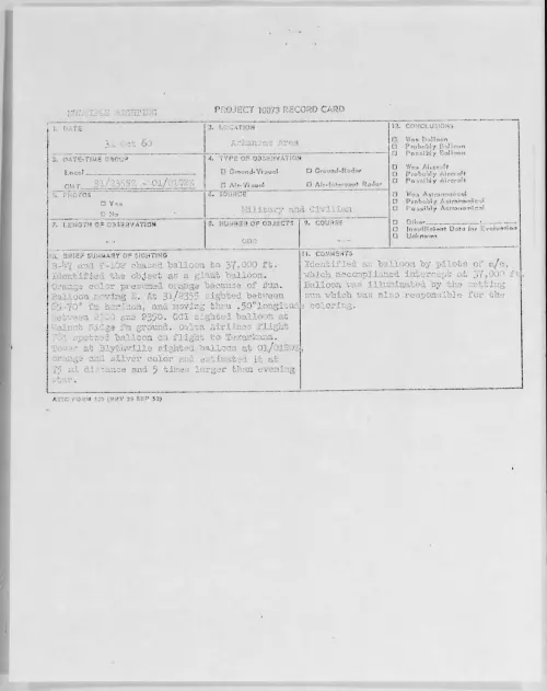 First page of 1960.10 - 8236799 - Arkansas Area