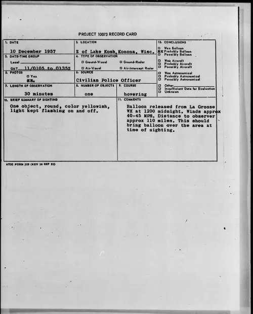 First page of 1957.12 - 6969781 - E of Lake Kosh, Konona, Wisc