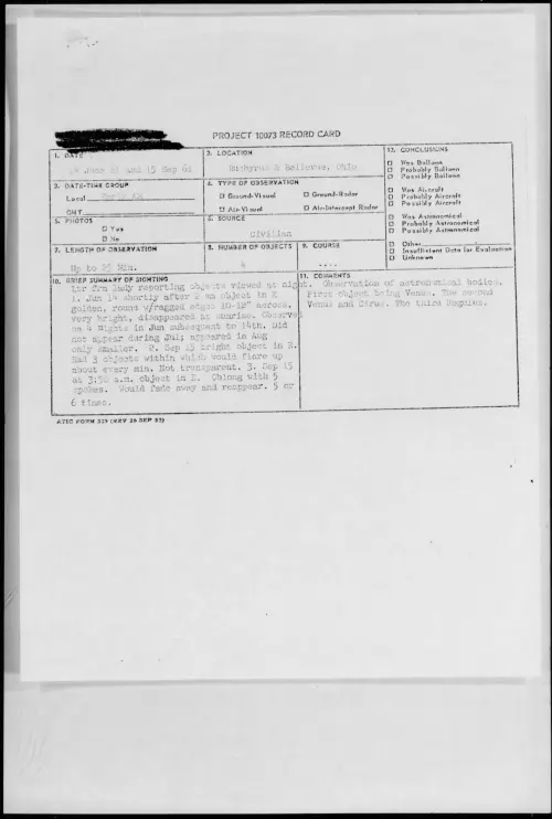 First page of 1961.06 - 8690558 - Buchyrus and Bellevue, Ohio