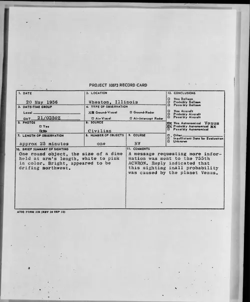 First page of 1956.05 - 6785988 - Wheaton, Illinois
