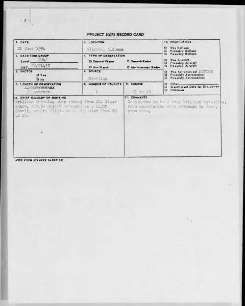 First page of 1954.06 - 8714028 - Clayton, Alabama