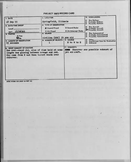 First page of 1955.09 - 7339390 - Springfield, Illinois