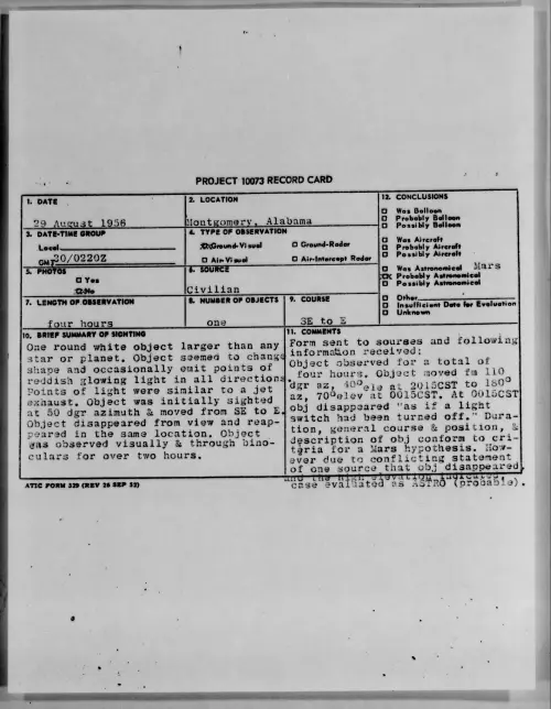 First page of 1956.08 - 7070215 - Montgomery, Alabama