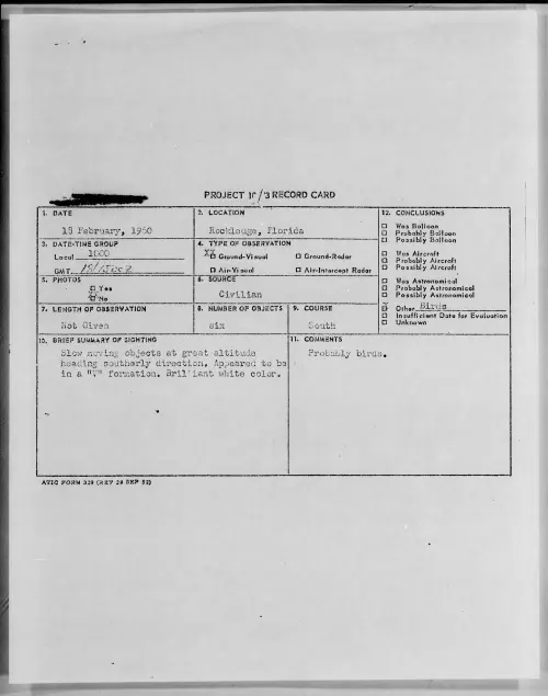 First page of 1960.02 - 6969663 - Rockledge, Florida