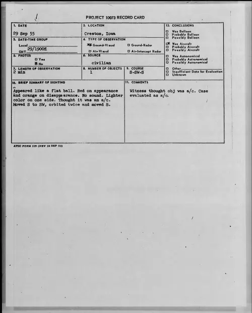 First page of 1955.09 - 7339473 - Creston, Iowa