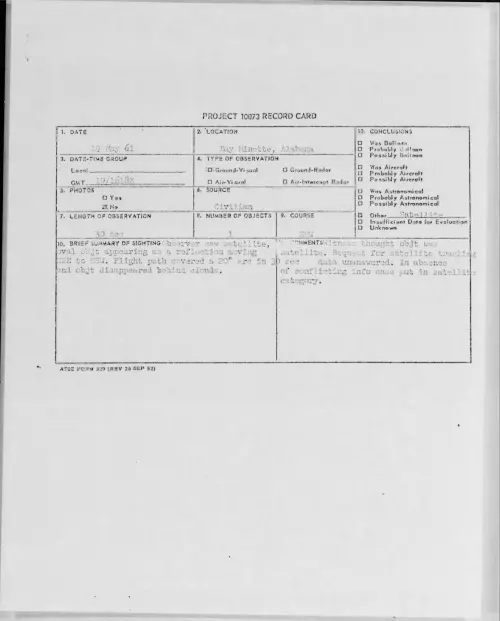 First page of 1961.05 - 8684400 - Bay Minette, Alabama