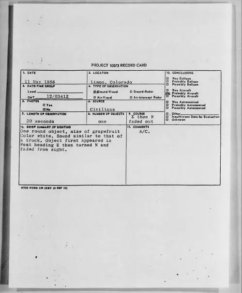 First page of 1956.05 - 6785856 - Limon, Colorado
